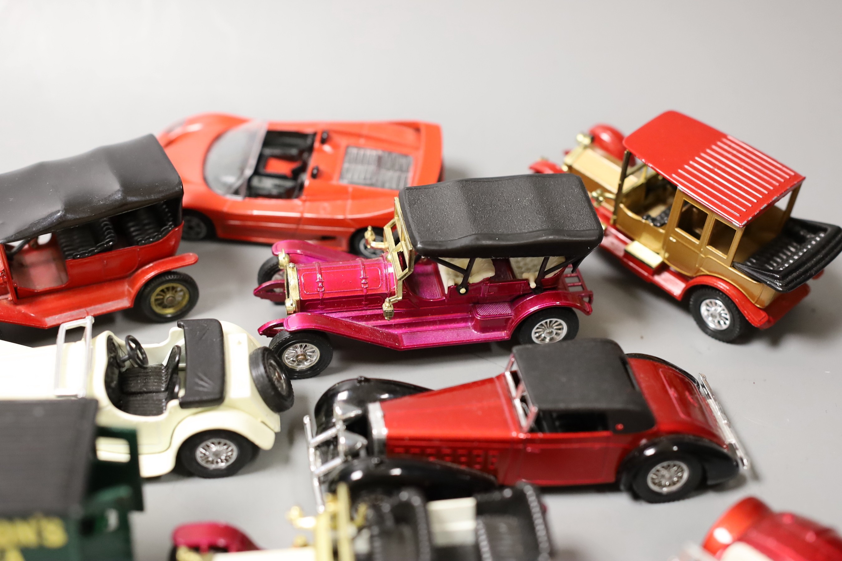 Eighteen Matchbox Models of Yesteryear